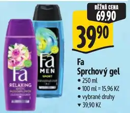 Albert Fa sprchový gel nabídka