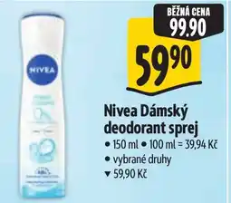 Albert Nivea Dámský deodorant sprej nabídka