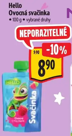 Albert Hello Ovocná svačinka nabídka