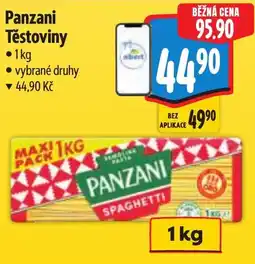 Albert Panzani těstoviny nabídka