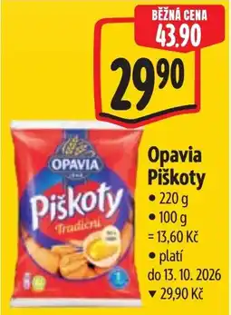 Albert Opavia Piškoty nabídka