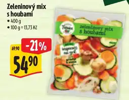 Albert Fernice zeleninový mix s houbami nabídka