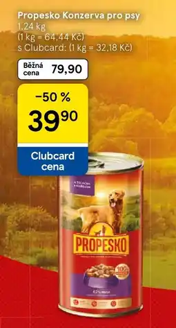 Tesco Propesko konzerva pro psy nabídka