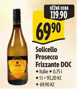 Albert Sollicello Prosecco Frizzante DOC nabídka