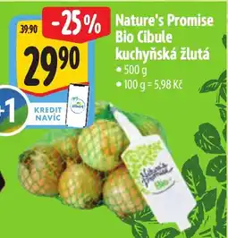 Albert Nature's Promise Bio Cibule kuchyňská žlutá nabídka