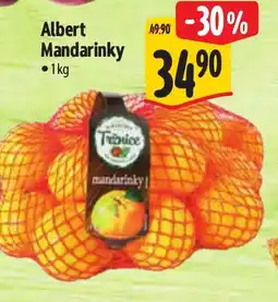 Albert Albert mandarinky nabídka