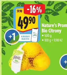 Albert Nature's Prom Bio Citrony nabídka