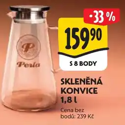 Albert Perla skleněná konvice nabídka