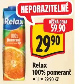 Albert Relax 100% pomeranč nabídka