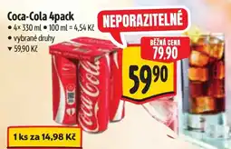 Albert Coca-Cola 4pack nabídka