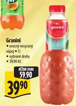 Albert Granini ovocný nesycený nápoj nabídka