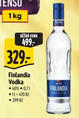 Albert Finlandia Vodka nabídka