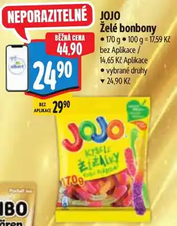 Albert Jojo želé bonbony nabídka
