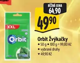 Albert Orbit Žvýkačky nabídka