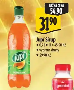 Albert Jupí Sirup nabídka