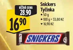 Albert Snickers tyčinka nabídka