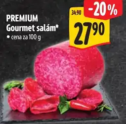 Albert Premium gourmet salám nabídka