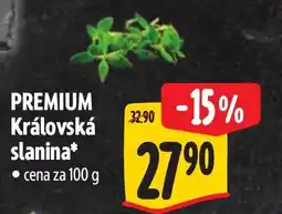 Albert Premium královská slanina nabídka