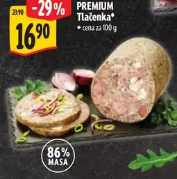 Albert Premium Tlačenka nabídka