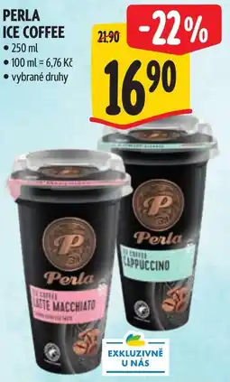 Albert Perla ice coffee nabídka