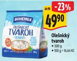 Albert Bohemilk olešnický tvaroh jemný nabídka
