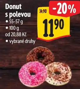 Albert Donut s polevou nabídka