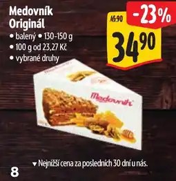 Albert Medovník Originál nabídka