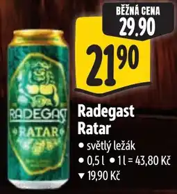 Albert Radegast Ratar nabídka