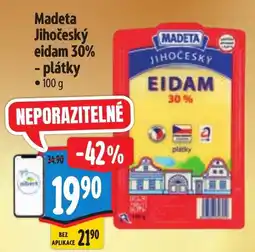 Albert Madeta jihočeský eidam 30% nabídka