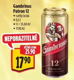 Albert Gambrinus Patron 12 nabídka