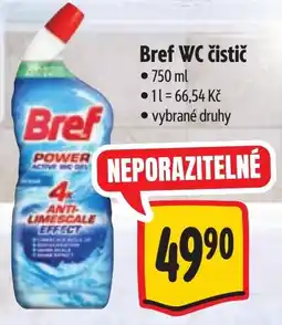 Albert Bref WC čistič nabídka