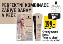 Albert Schwarzkopf Creme Supreme Barva/Toner na vlasy nabídka