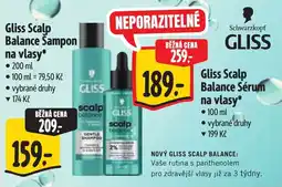 Albert Schwarzkopf Gliss Scalp Balance Šampon na vlasy nabídka