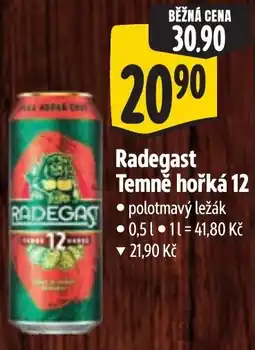 Albert Radegast Temně hořká 12 nabídka