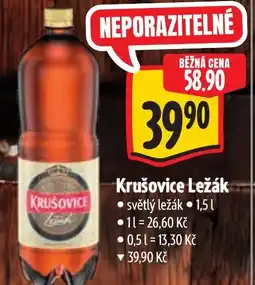 Albert Krušovice Ležák nabídka