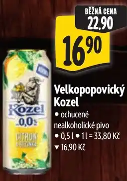 Albert Velkopopovický Kozel nabídka