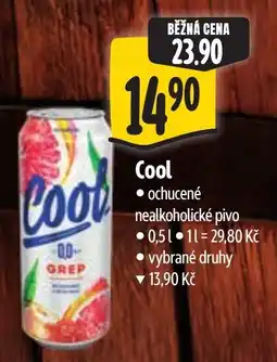 Albert Cool ochucené nealkoholické pivo nabídka