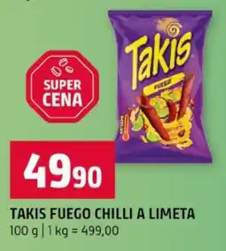 Terno Takis fuego chilli a limeta nabídka