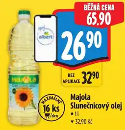 Albert Majola Slunečnicový olej nabídka