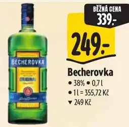 Albert Becherovka nabídka