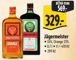 Albert Jägermeister Orange nabídka