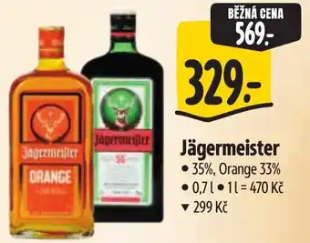 Albert Jägermeister Orange nabídka