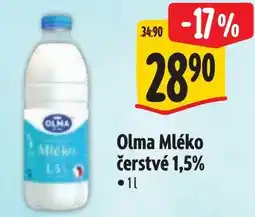 Albert Olma Mléko čerstvé 1,5% nabídka