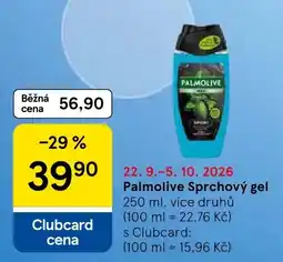 Tesco Palmolive sprchový gel nabídka