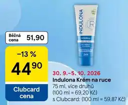 Tesco Indulona Krém na ruce nabídka