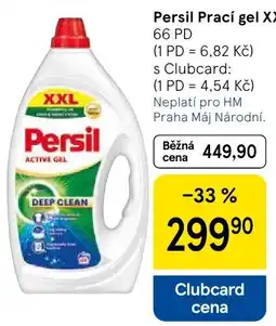 Tesco Persil prací gel XXL nabídka