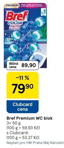 Tesco Bref Premium WC blok nabídka