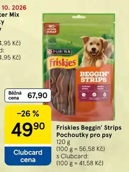 Tesco Friskies Beggin' Strips nabídka