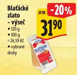 Albert Blaťácké zlato nabídka