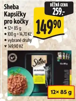 Albert Sheba kapsičky pro kočky nabídka